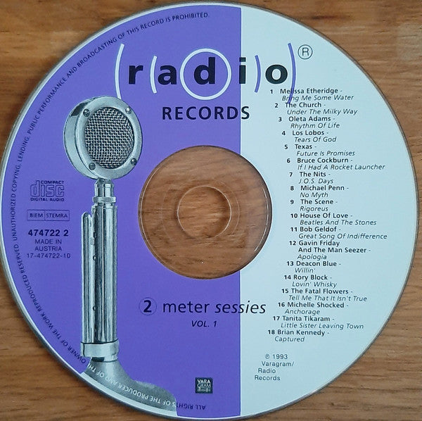Various : 2 Meter Sessies - Volume 1 (CD, Comp)