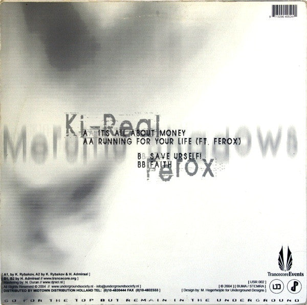 Ferox & Ki-Real : Merging Shadows (12")