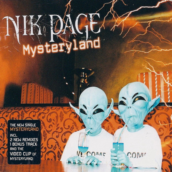 Nik Page : Mysteryland (CD, Single, Enh)