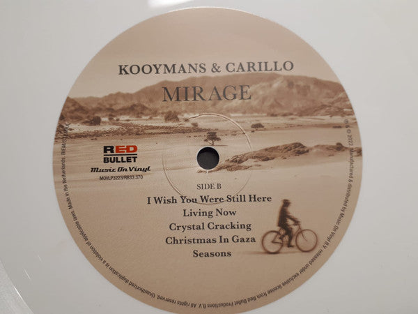 George Kooymans & Frank Carillo : Mirage (LP, Album, Whi)