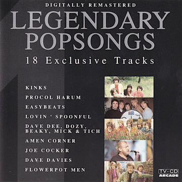 Various : Legendary Popsongs Vol. 1 (CD, Comp)