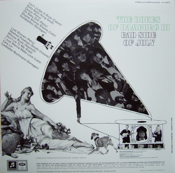 The Dukes Of Hamburg : III - Bad Side Of July (LP, Album)