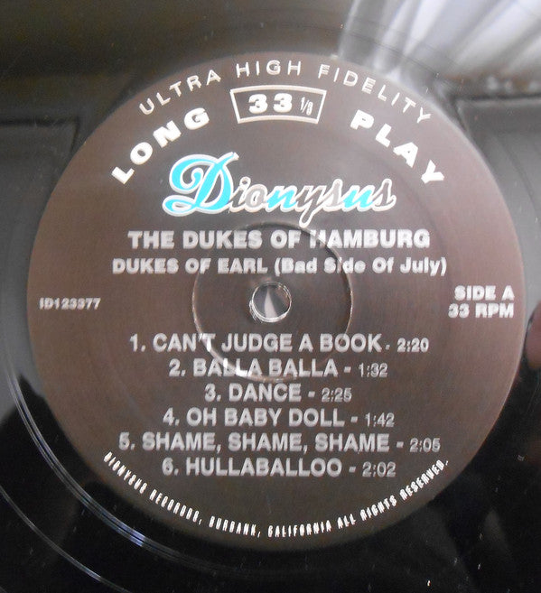 The Dukes Of Hamburg : III - Bad Side Of July (LP, Album)