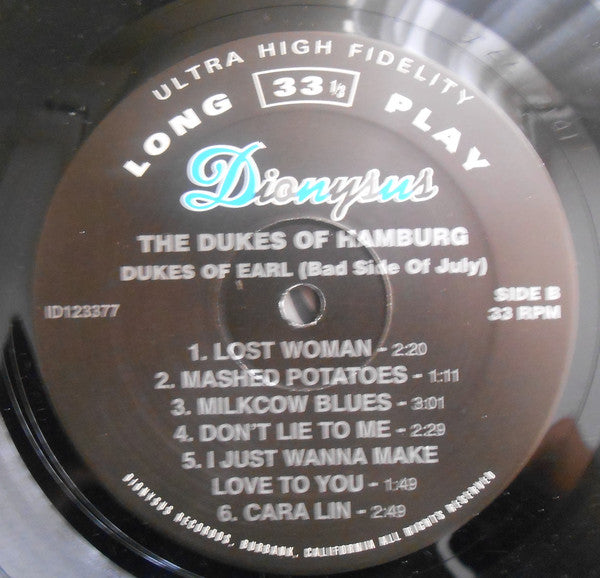 The Dukes Of Hamburg : III - Bad Side Of July (LP, Album)