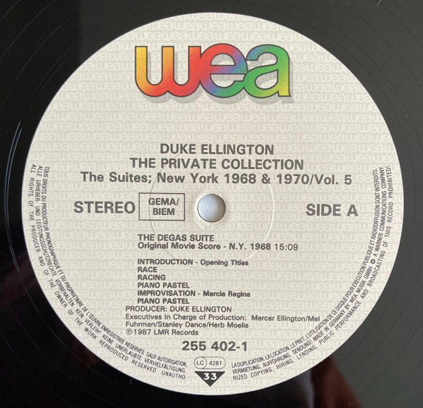 Duke Ellington : The Private Collection: Volume Five, The Suites, New York 1968 & 1970 (2xLP)