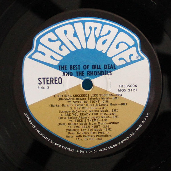 Bill Deal & The Rhondels* : The Best Of Bill Deal & The Rhondels (LP, Comp)
