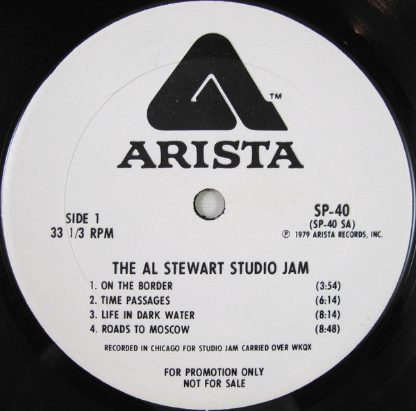 Al Stewart : The Live Radio Concert Album (LP, Ltd, Promo)