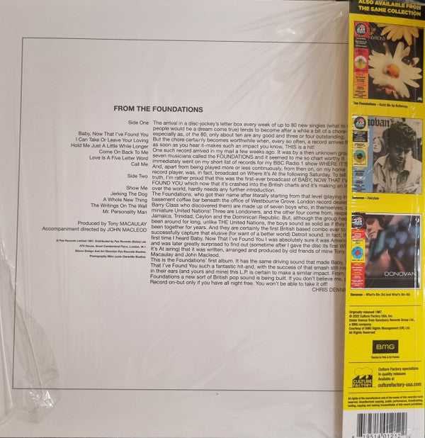 The Foundations : From The Foundations  (LP, Ltd, RE, Ora)