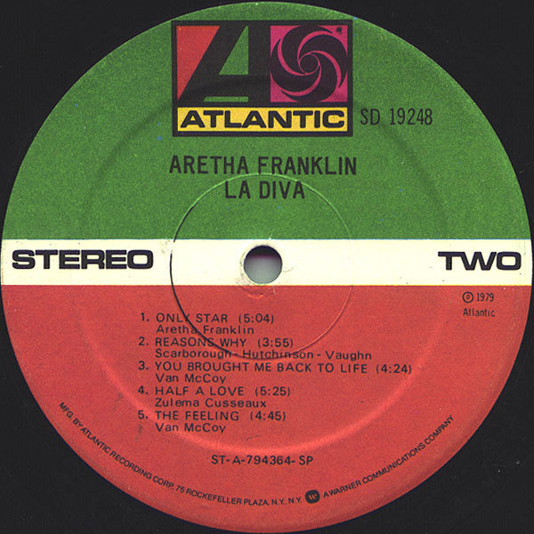Aretha Franklin : La Diva (LP, Album)