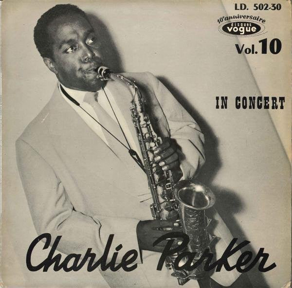 Charlie Parker : In Concert (LP, Album, Mono)