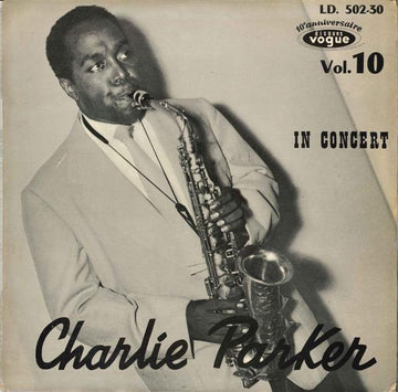 Charlie Parker : In Concert (LP, Album, Mono)