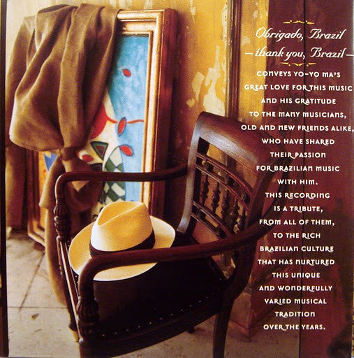 Yo-Yo Ma : Obrigado Brazil (CD, Album)