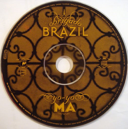 Yo-Yo Ma : Obrigado Brazil (CD, Album)