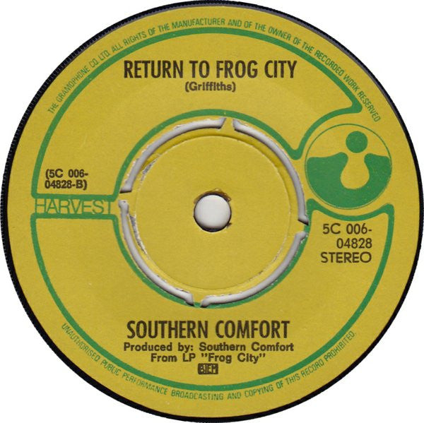 Southern Comfort (3) : I Sure Like Your Smile (7", Single)