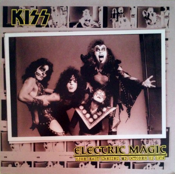 Kiss : Electric Magic (LP, Unofficial, Whi)