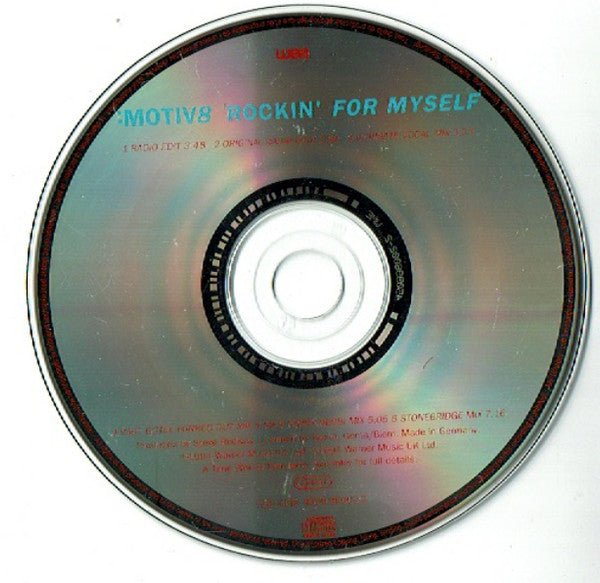 Motiv 8 : Rockin' For Myself (CD, Single)