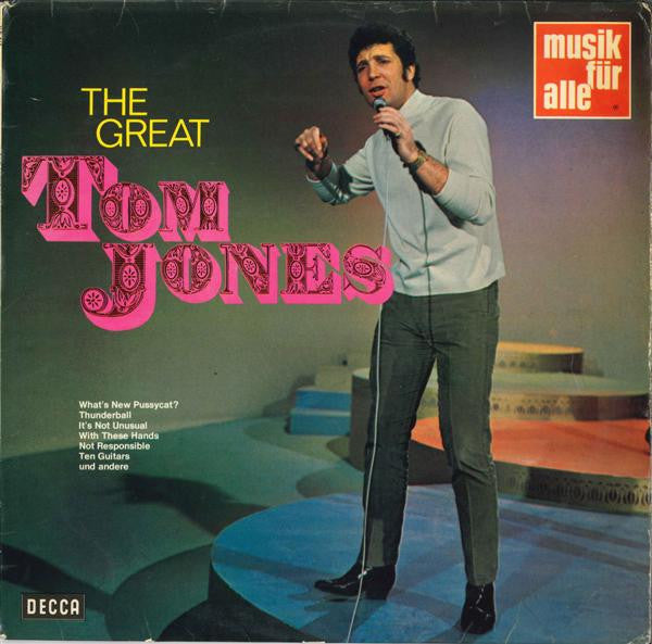 Tom Jones : The Great Tom Jones (LP, Comp)