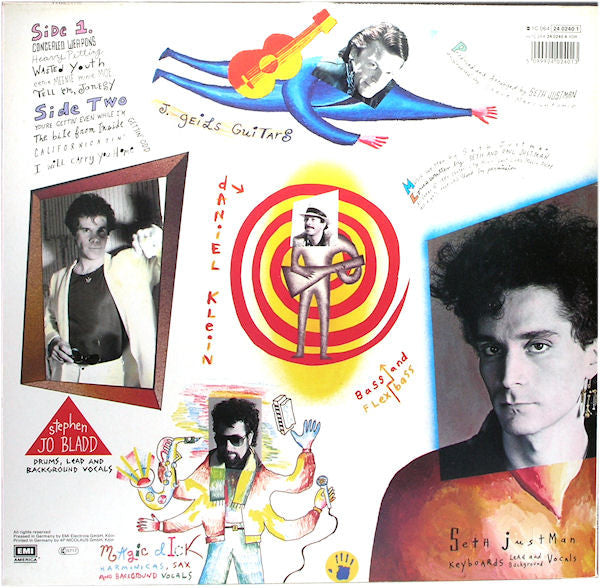 The J. Geils Band : You're Gettin' Even While I'm Gettin' Odd (LP, Album)