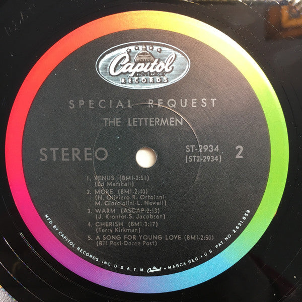 The Lettermen : Special Request (LP, Comp)