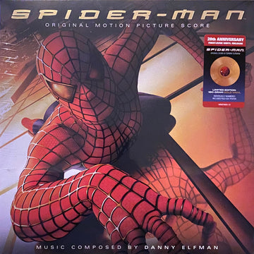 Danny Elfman : Spider-Man (Original Motion Picture Score) (LP, Ltd, Num, RE, Gol)