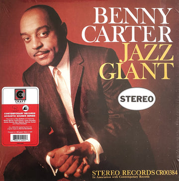 Benny Carter : Jazz Giant (LP, Album, RE)