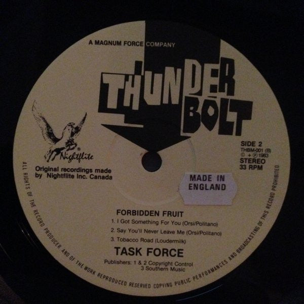 Task Force (4) : Forbidden Fruit (LP, Album)
