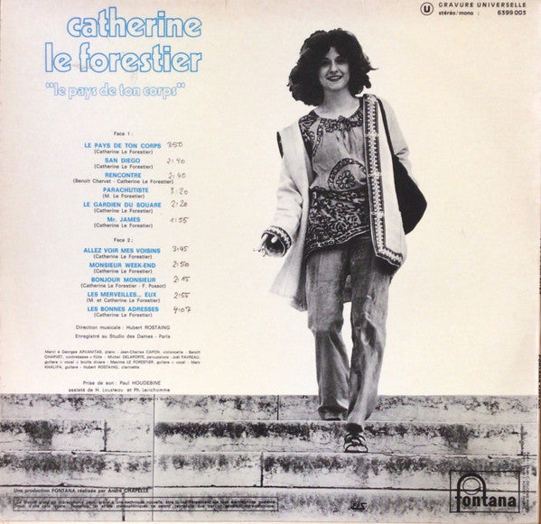 Catherine Le Forestier : Le Pays De Ton Corps (LP, Album)