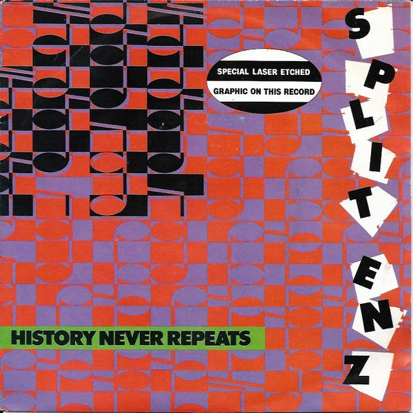 Split Enz : History Never Repeats (7", Single, etc)