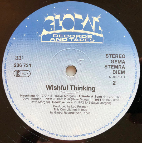 Wishful Thinking : Wishful Thinking (LP, Comp, RE)
