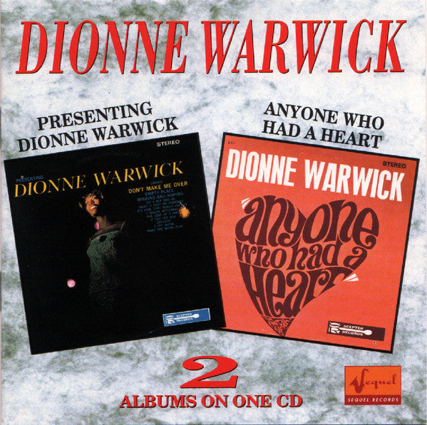 Dionne Warwick : Presenting Dionne Warwick  •  Anyone Who Had A Heart (CD, Album, Comp, RE)