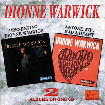 Dionne Warwick : Presenting Dionne Warwick  •  Anyone Who Had A Heart (CD, Album, Comp, RE)