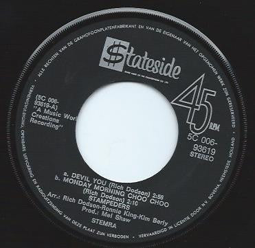 The Stampeders : Devil You (7")