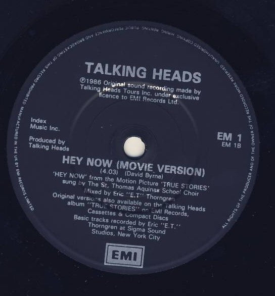 Talking Heads : Radio Head (7", Single)