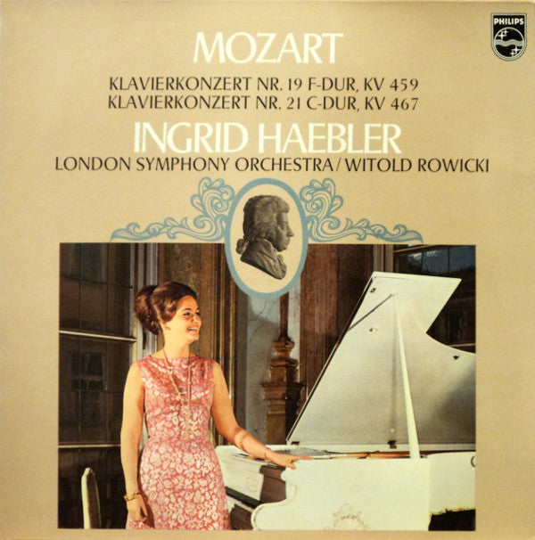 Wolfgang Amadeus Mozart – Ingrid Haebler - London Symphony Orchestra / Witold Rowicki : Klavierkonzert Nr. 19 F-Dur, KV 459 / Klavierkonzert Nr. 21 C-Dur, KV 467 (LP)