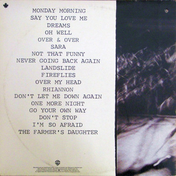 Fleetwood Mac : Fleetwood Mac Live (2xLP, Album, Lar)