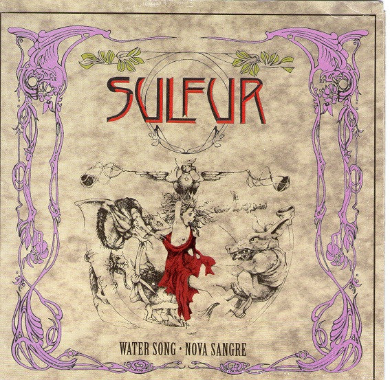 Sulfur : Water Song / Nova Sangre (7", Red)