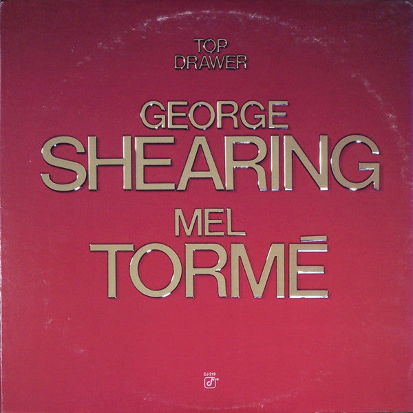 George Shearing, Mel Tormé : Top Drawer (LP, Album)