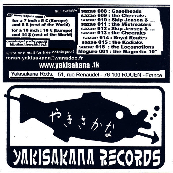 The Kodiaks : Watch My Soul (7")