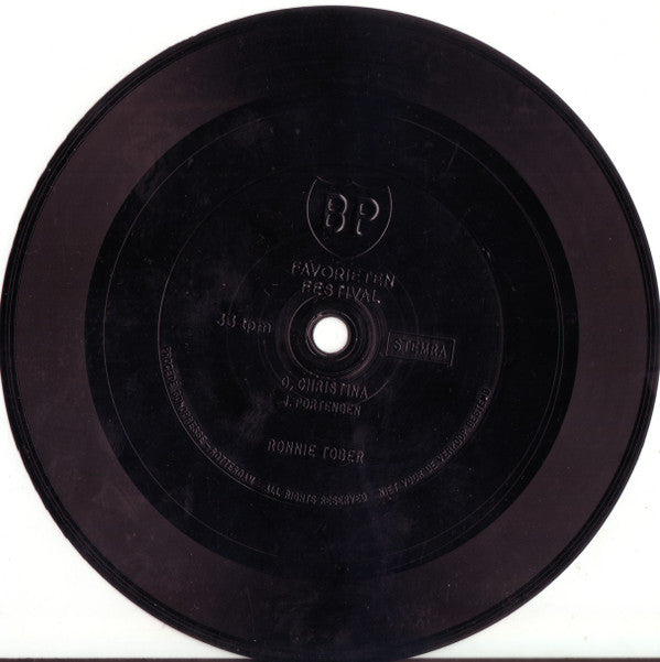 Ronnie Tober : BP Favorieten Festival 7: O, Christina (Flexi, 5", S/Sided)