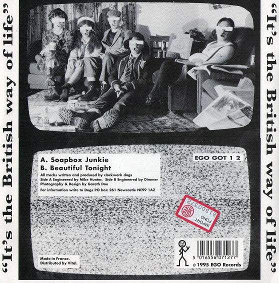 Clockwork Dogs : Soapbox Junkie (7")