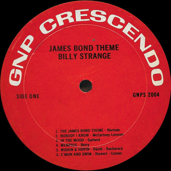 Billy Strange : The James Bond Theme (LP, Album)