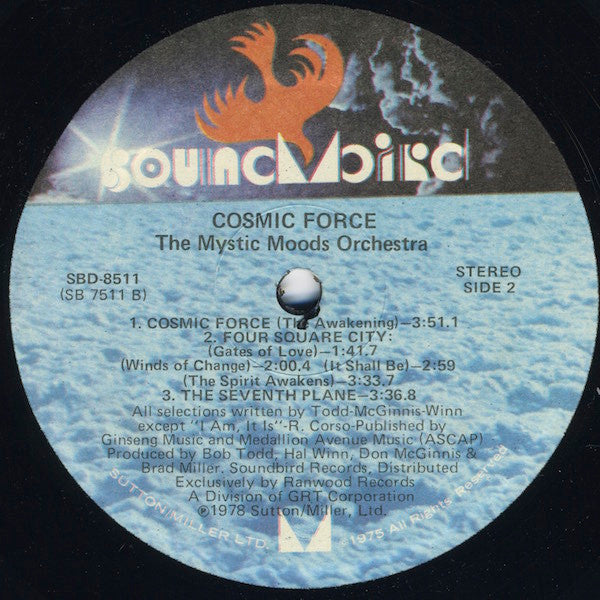 The Mystic Moods Orchestra : Cosmic Force (LP, Album)