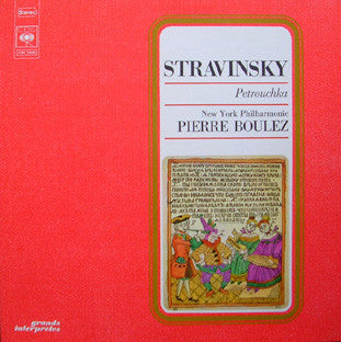 Igor Stravinsky - New York Philharmonic, Pierre Boulez : Petrouchka (LP, Gat)