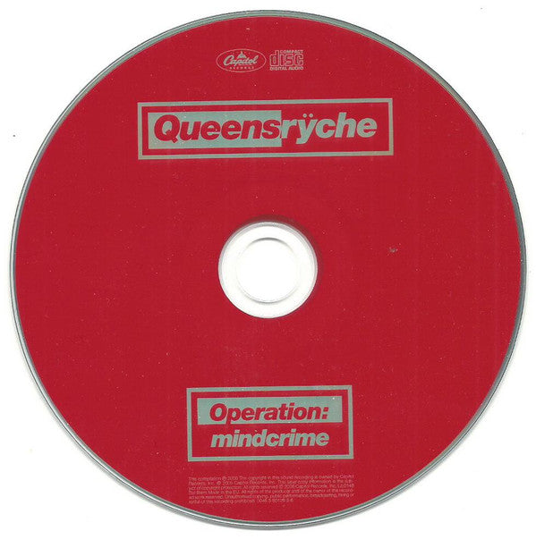 Queensrÿche : Operation: Mindcrime (CD, Album, RM + CD + RE)