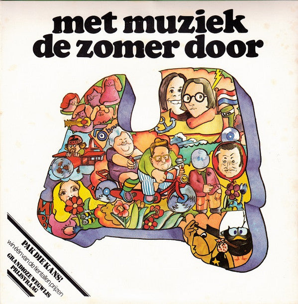 Various : Met Muziek De Zomer Door (7", EP)