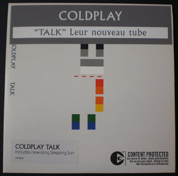 Coldplay : Talk (CD, Single, Copy Prot., Car)