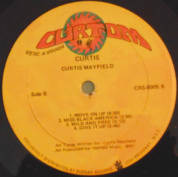 Curtis Mayfield : Curtis (LP, Album, Son)