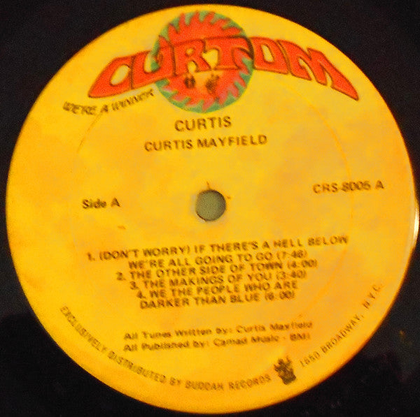 Curtis Mayfield : Curtis (LP, Album, Son)
