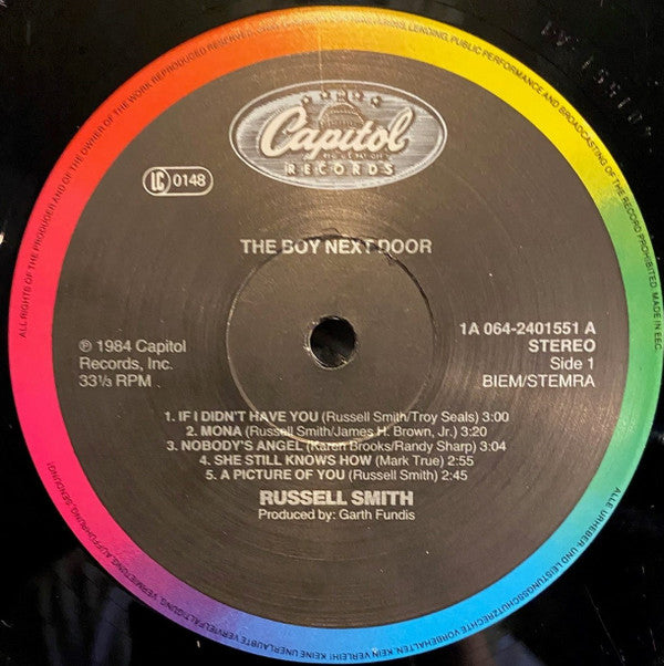 Russell Smith (5) : The Boy Next Door (LP, Album)