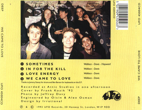 Deep (21) : We Came To Love • In For The Kill (CD, EP)